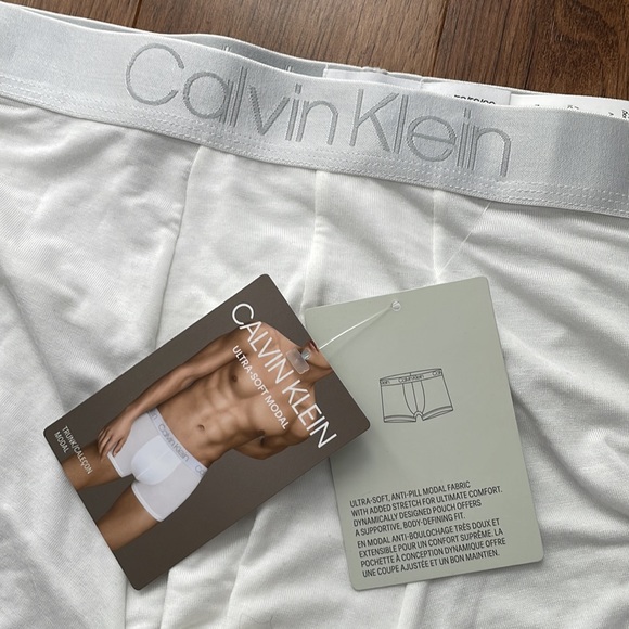 Calvin Klein Mens modal trunk underwear XL - Picture 6 of 6